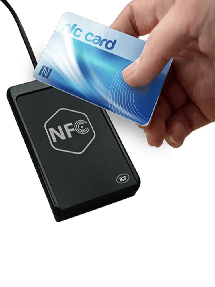 Imagem -02 - Rfid Portátil Móvel Acr1311-n2 Ios sem Fio Nfc Tag Skimmer Inteligente Android Nfc Leitor de Cartão Escritor