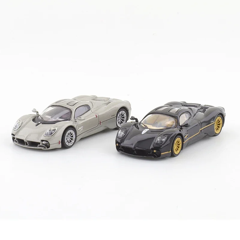 Time Micro moderndream + CCA Co ตรา1:64 Pagani Utopia ลูกเต๋าของเล่นรถยนต์มอเตอร์รถยนต์โมเดลโลหะสำหรับเด็ก