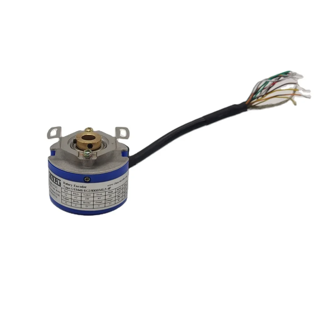 

GSM48 Servo Motor Encoder 8mm Hollow Shaft Encoder 2500ppr
