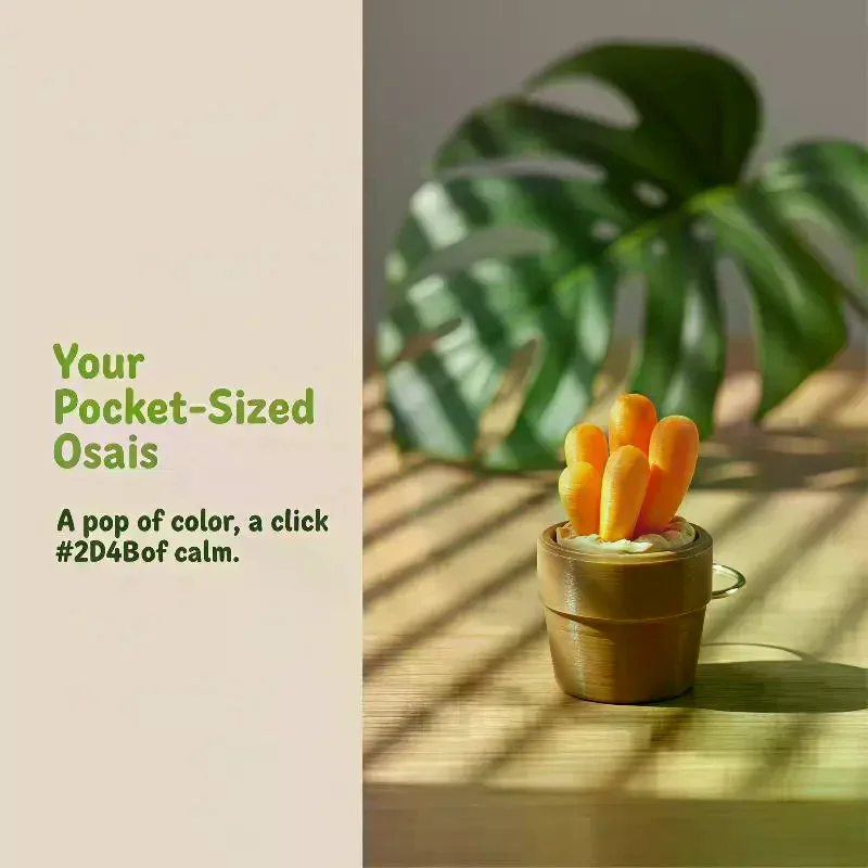 Gantungan Kunci Pot Clicker Ce - 3D Printing With Pp ulasan dan harga