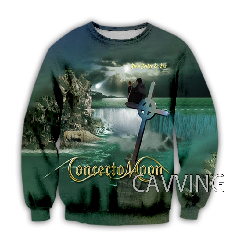 

CAVVING 3D Printed Concerto Moon Band Crewneck Sweatshirts Harajuku Styles Tops Long Sleeve Sweatshirts for Men/women