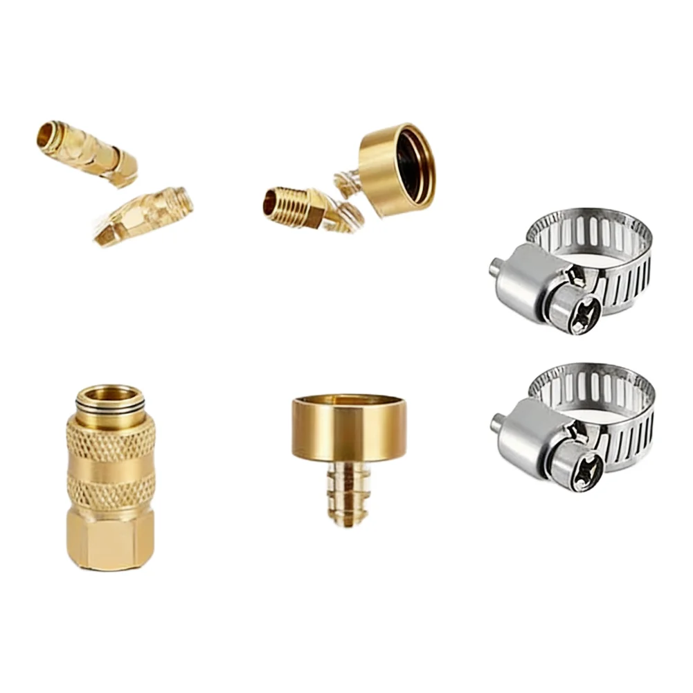 Hydraulic Steering Bleed Kit for Boats with Quick Connect Design and Clear Hose for Visual Air Bubble Monitoring
