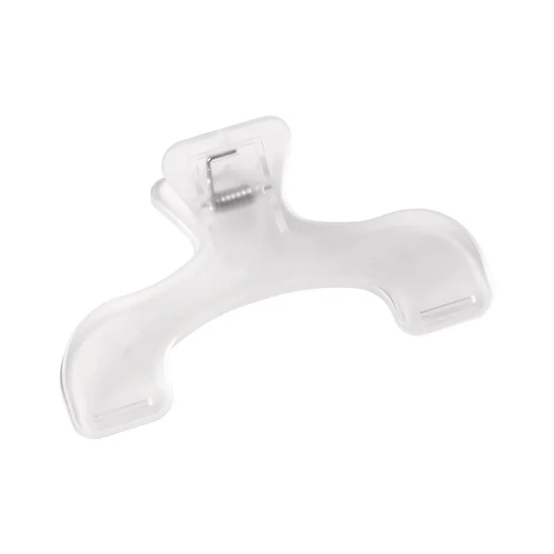 مشبك كتب، مشبك قراءة، ملحقات مكتب Kawaii ثابتة لمنع تحول الصفحة، مشابك مجلد شفافة بلوري #4