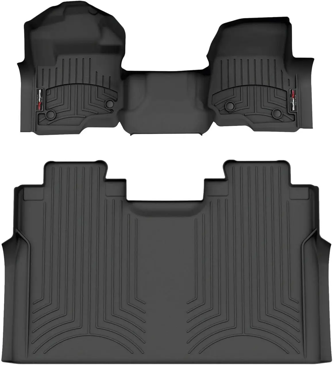 

Защита автомобильного пола для 1-го и 2-го рядов - Коврики FloorLiners, черные, на заказ