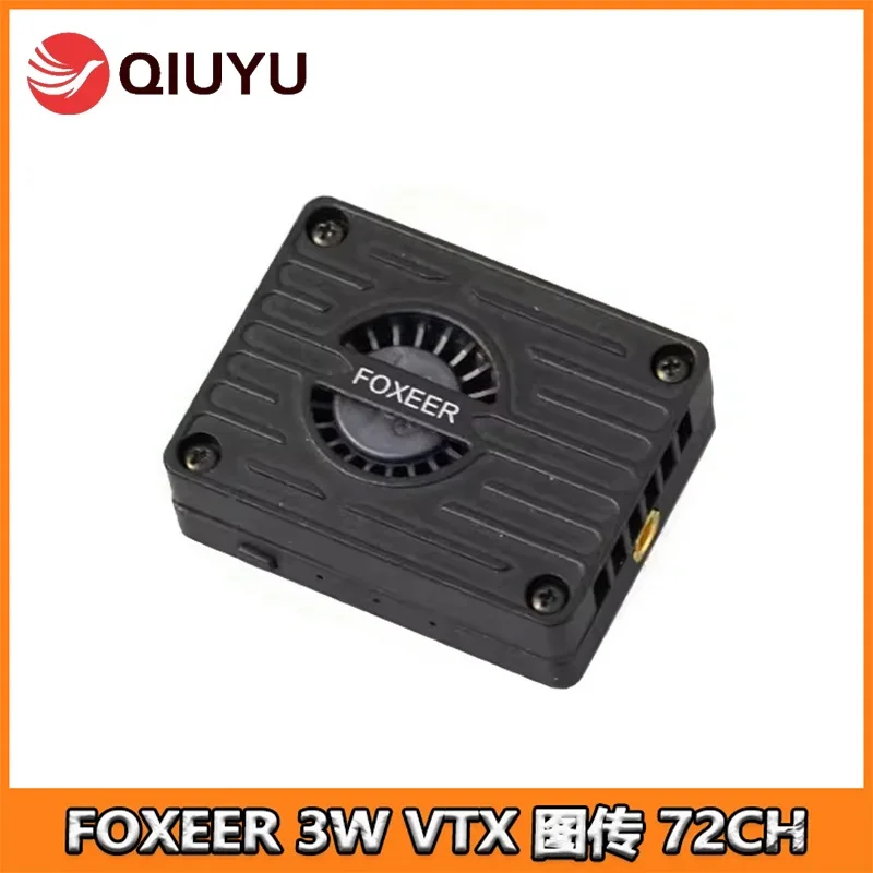 

Foxeer 3w Vtx Image Transmission Fpv High-power 5.8g 72ch Long-range With Fan Mmcx Interface