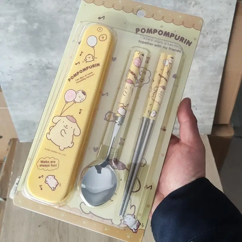 سانريو كورومي ماي ميلودي بوشاكو أدوات المائدة زخرفة ضرب المنتج منتج جديد لطيف الكرتون المحمولة طالب الوافد الجديد لطيف الحرم الجامعي