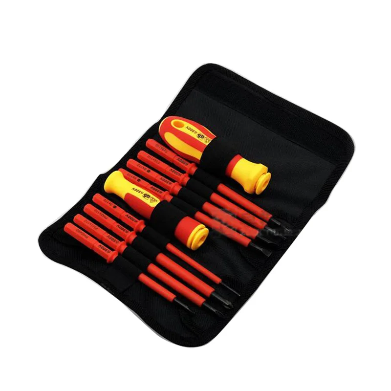 10pcs Insulated Electrician Screwdriver Set