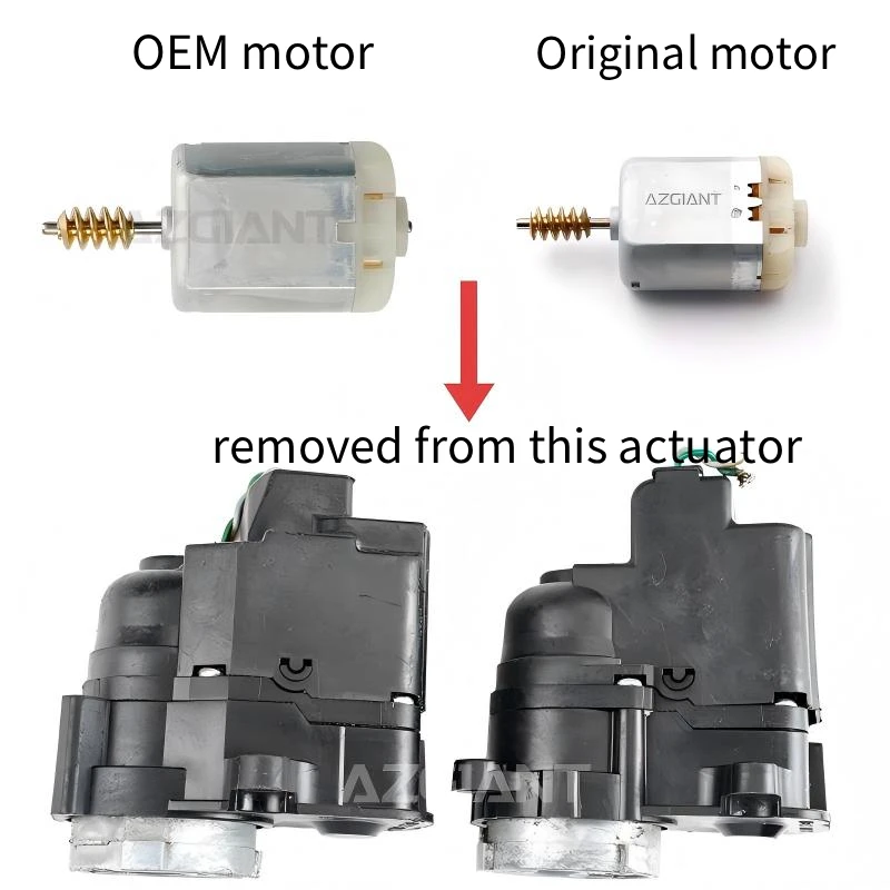 

For Hyundai i30 i10 ix35 ix45 Power reversing rearview mirror folding motor Actuator Left Right AZGIANT Replacement Accessories