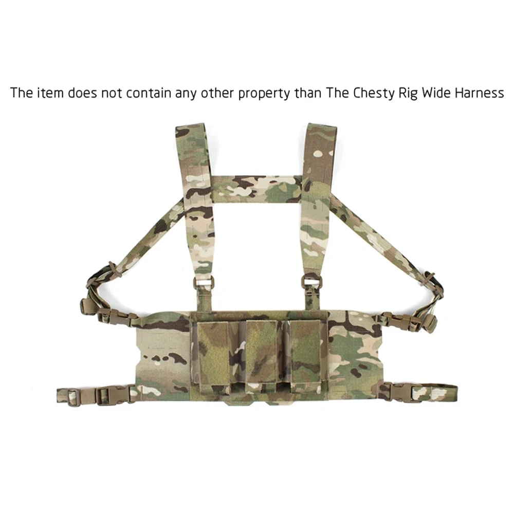 PEW practical Tactical Chest Rig Wide Harness Ferro Style Chesty Rig Waist Strap Hunting Accessories - view 3