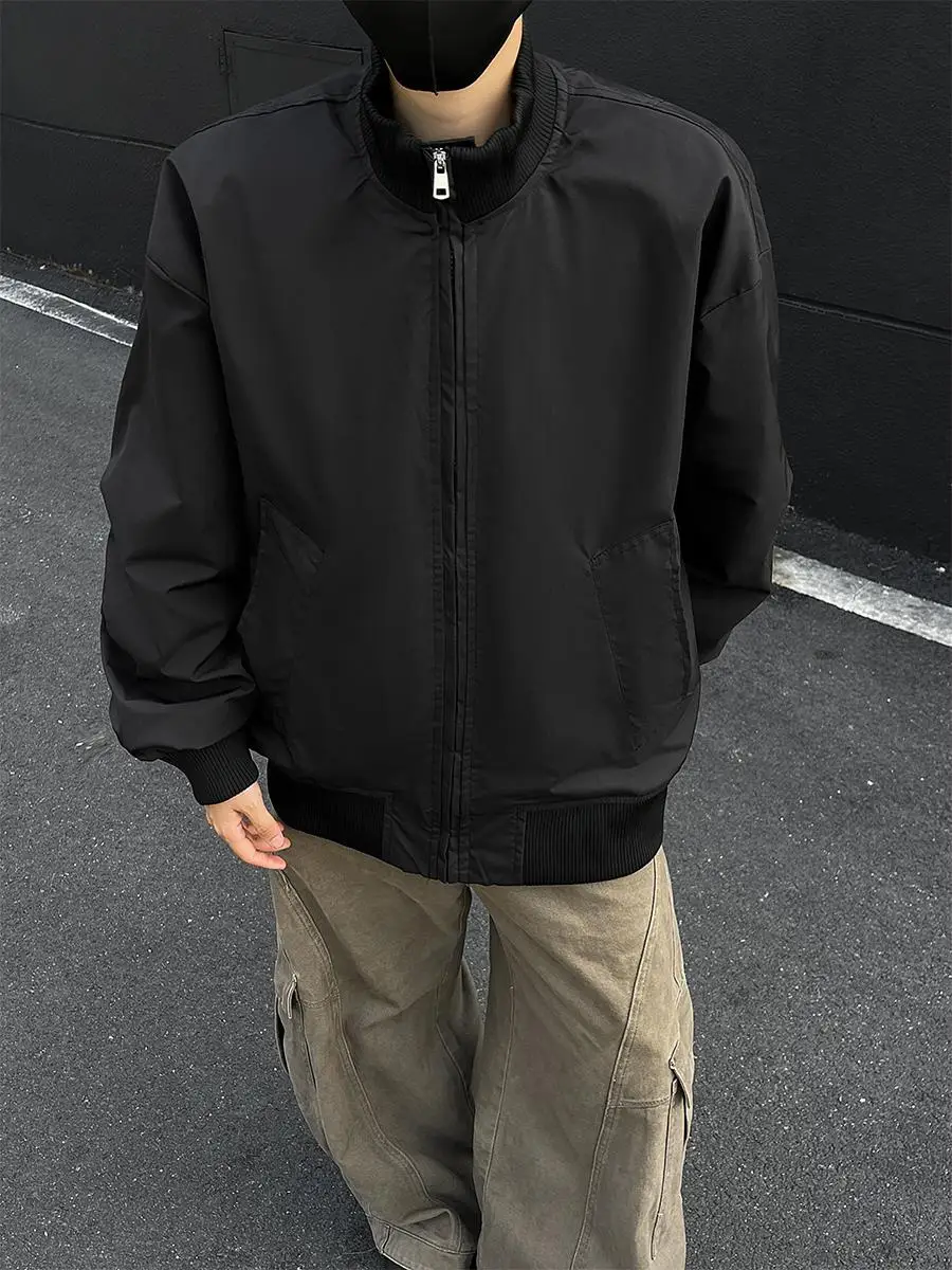 

American Sle Loose Casual Pilot Jaet Men's Autumn Workwear Outerwear Trendy Brand Haome Couple's Jaet