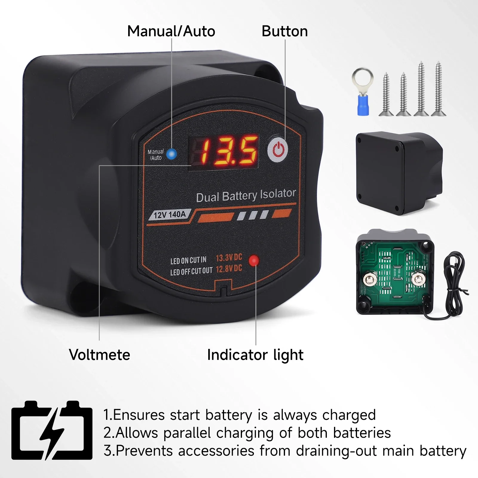 12V 140A Smart Dual…