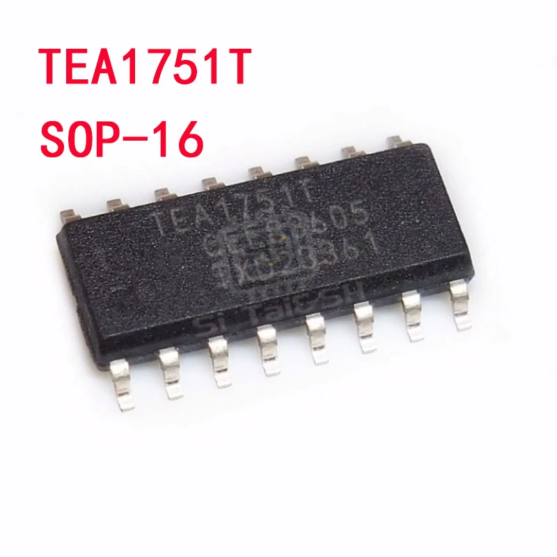 New 5PCS TEA1755T 1755LT SOP-16 TEA1751T 1751LT SOP TEA1750T TEA1533T AT patch SOP16 LCD power chip