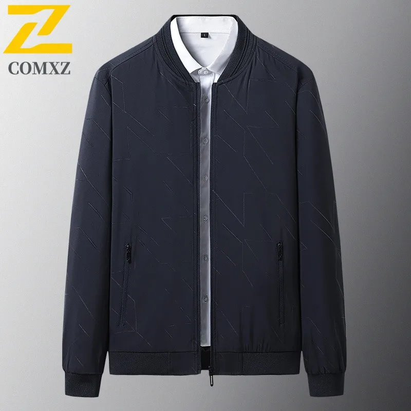 سترة COMXZ للرجال، سترة مميزة للتنقل المقاومة للرياح للدراجات النارية، كاجوال مريحة وخفيفة الوزن للخريف، معطف جديد