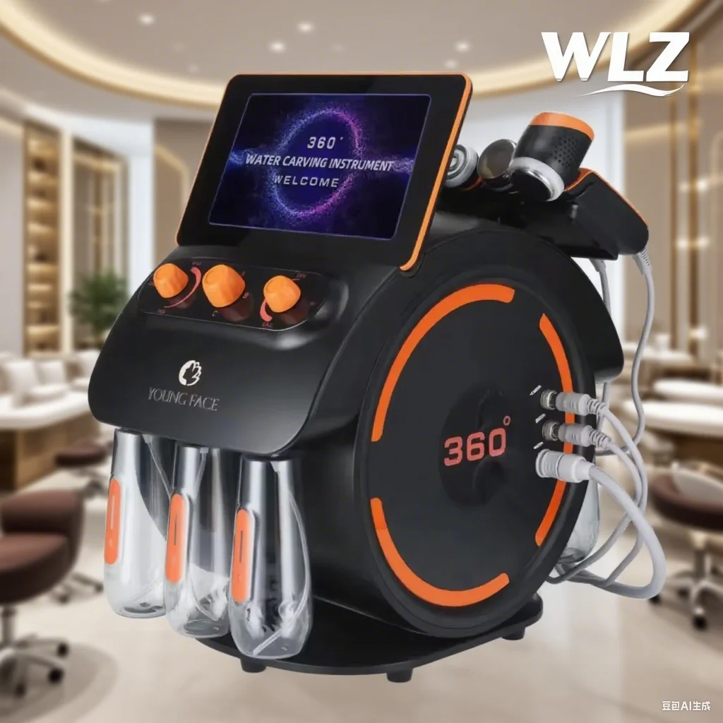 2025 Newest Visual Blackhead Removal Acne Removal Deep Facial Cleansing Scrubber Hydra Machine