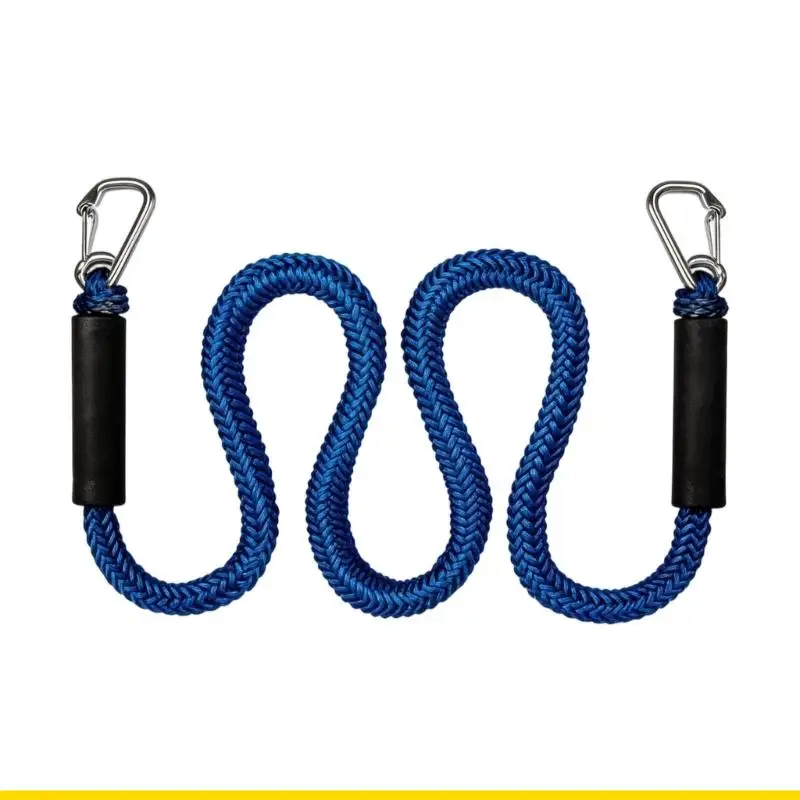 SZCH Vibration Absorbing Dock Tie-Up Rope with Braided Body Clip Connection Point