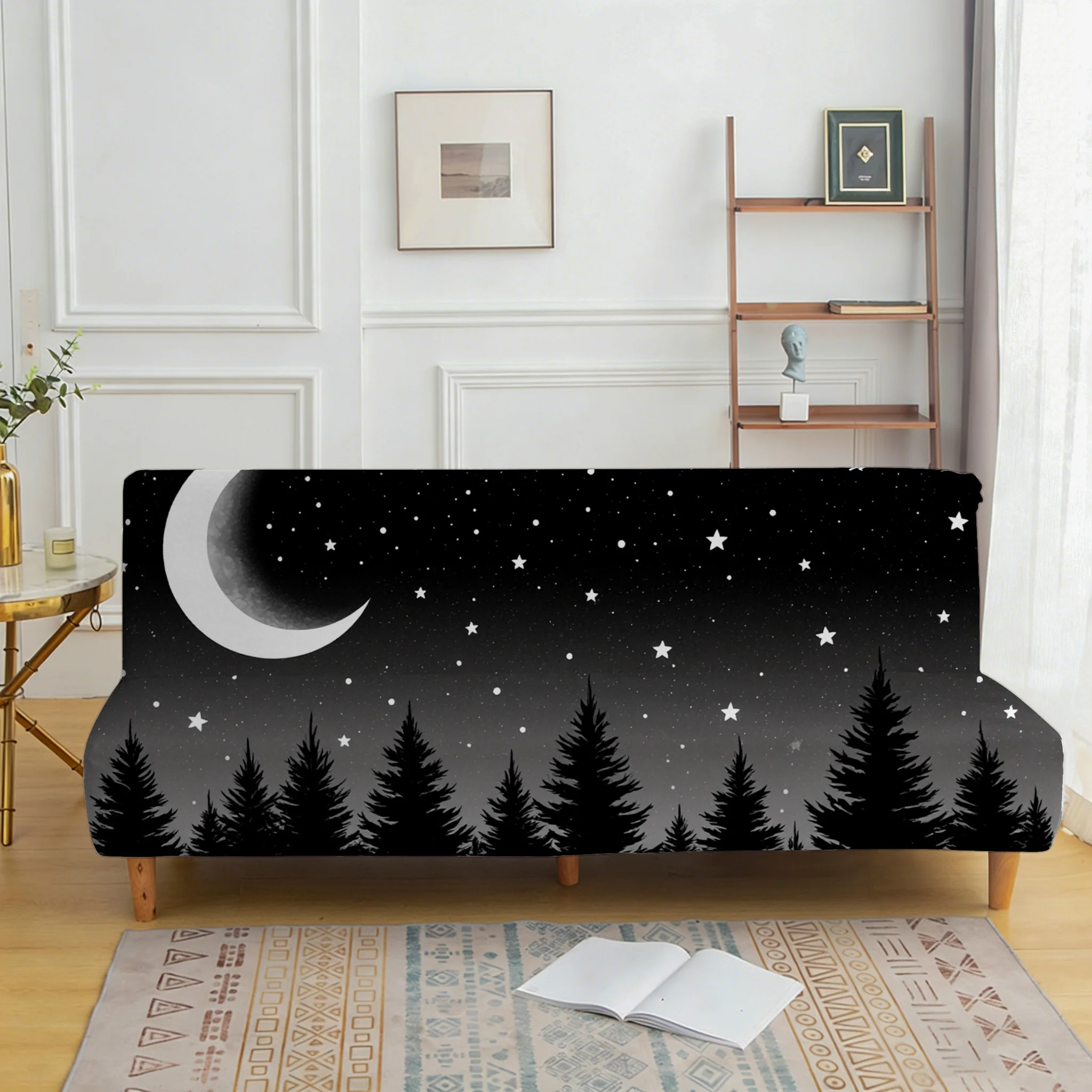 Xingyue Forest sofa bedspread, elastic sleeveless sofa cover, dust-proof and non-slip furniture protective cover