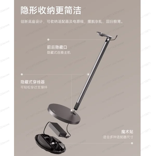 Floor Stand Pro Gimbal Version New Gray Color, Compatible with RS 20 & RS 10 Series (Except RS 10 Ultra)