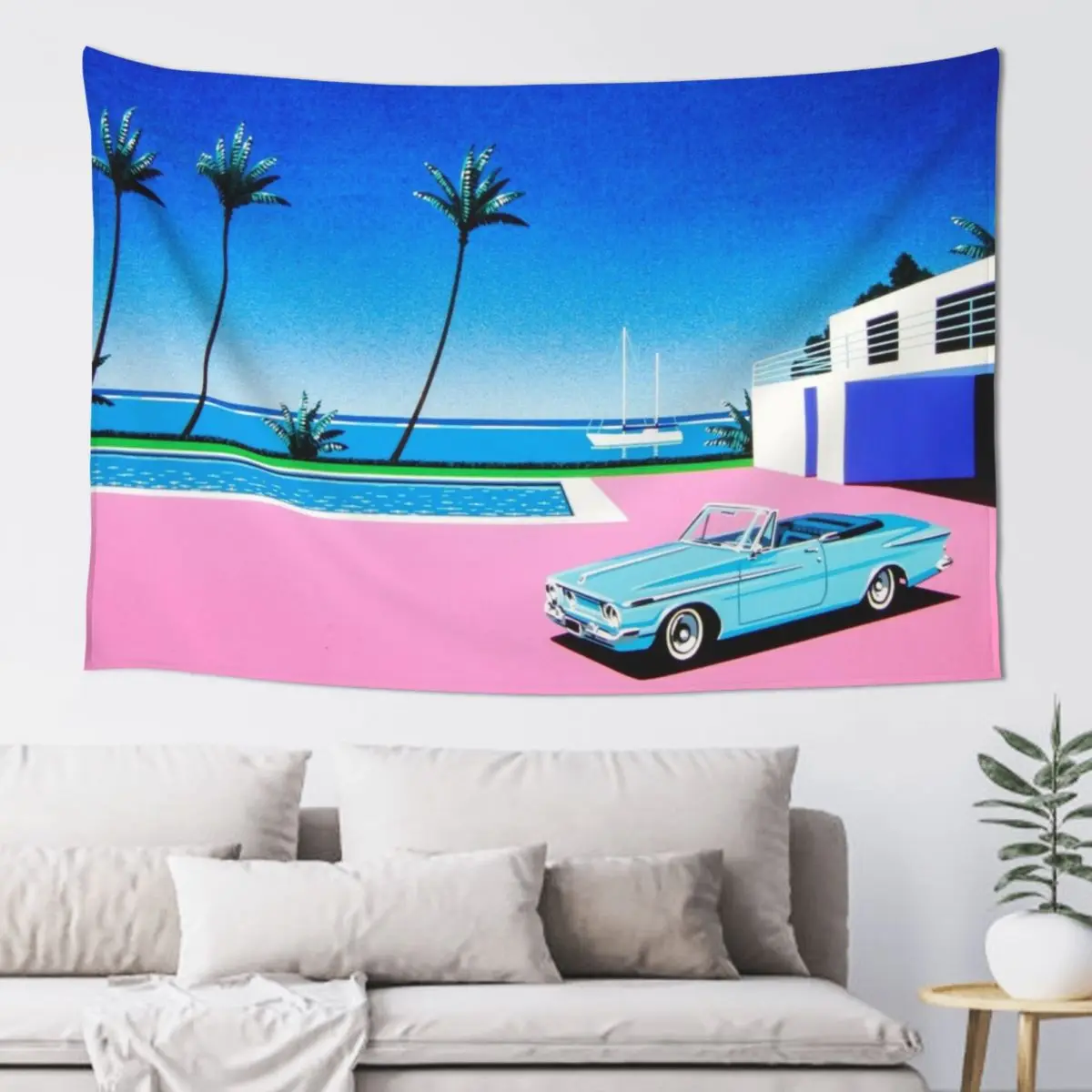 hiroshi nagai Tapestry Things To The Room Room Decoration Accessories Bedroom Organization And Decoration Tapestry