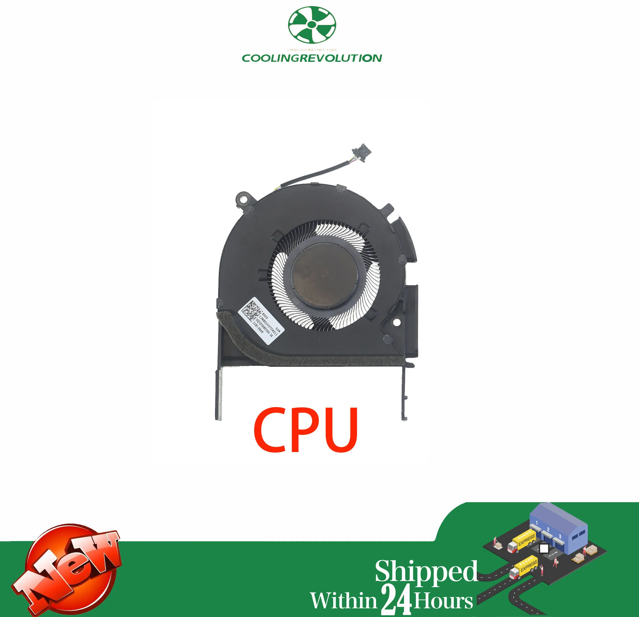 Laptop CPU GPU Cooling Fan for Asus VivoBook Pro 15 K3500P K3500PC K3500PA K3500PH M5300Q M3500QC