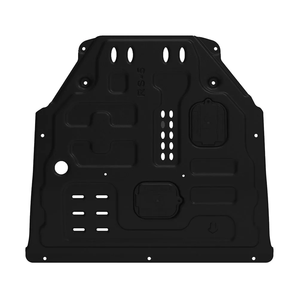 Pelindung Mesin, Pelindung Cipratan Lumpur, Penutup Plat Fender, Mudflap Mobil Hitam, Mudapron, Mudguard Untuk Baojun RS-5 2019 2020 1.5T