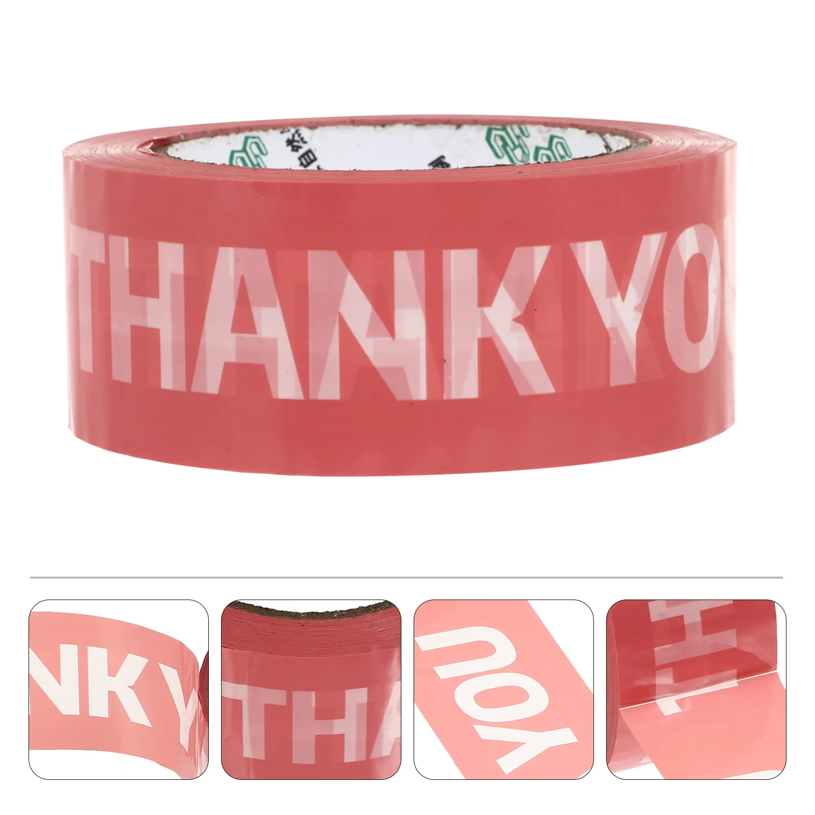 Pink Sealing Plastic Chic Gift Wrapping Tape Wrapping Gift Packing Strong Adhesive Long Roll Decorative