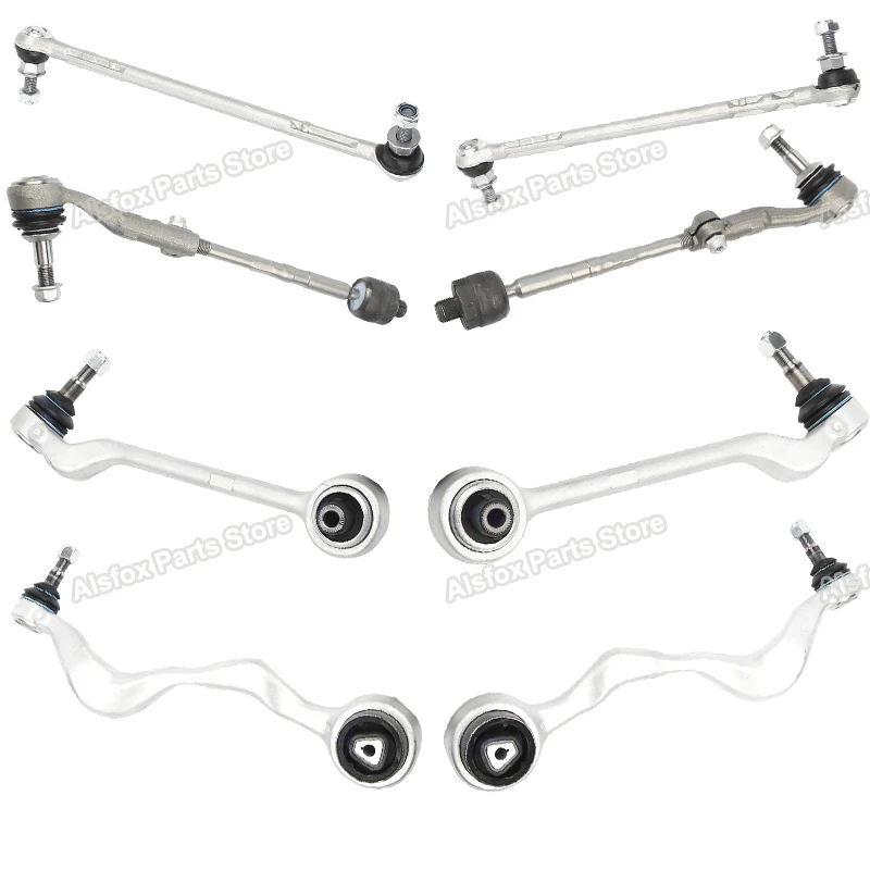 For BMW 1 3 Series E90 E91 E92 E93 E81 E82 E88 X1 E84 Z4 Front Suspension Wishbone Control Arm Stabilizer Linkage Set of 8