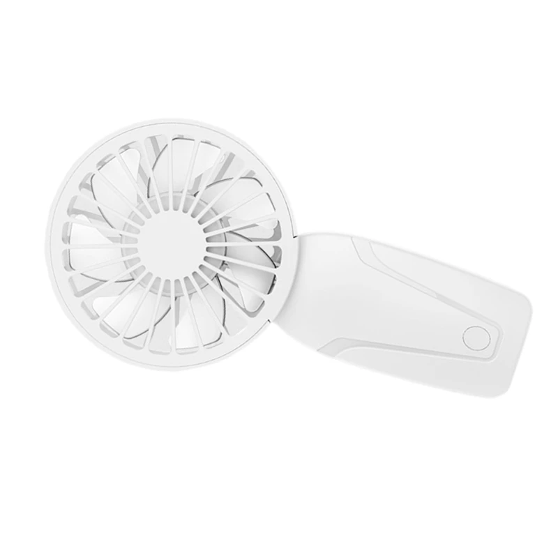 

Small Handheld Fan with 3 Speed and USB Rechargeable Fan Battery Operate 600mAh