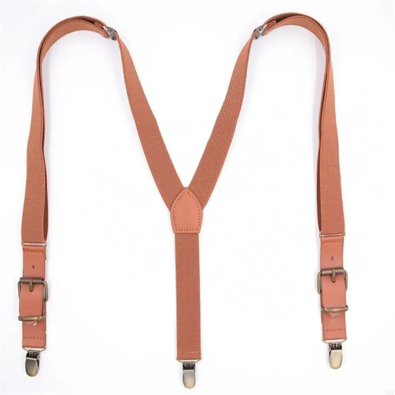 195E Dark Suspenders Chain for Formal Occasion for Men Women Wedding Photo Props