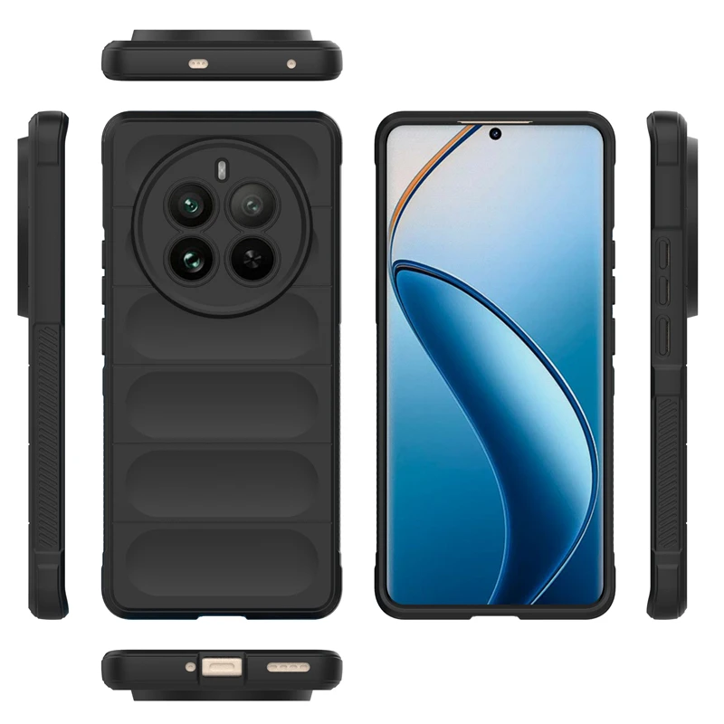 For Realme 12 Pro Case Cover OPPO Realme 12 Pro Plus + 5G Capas New Back Shockproof Phone Bumper Soft TPU Fundas Realme 12 Pro
