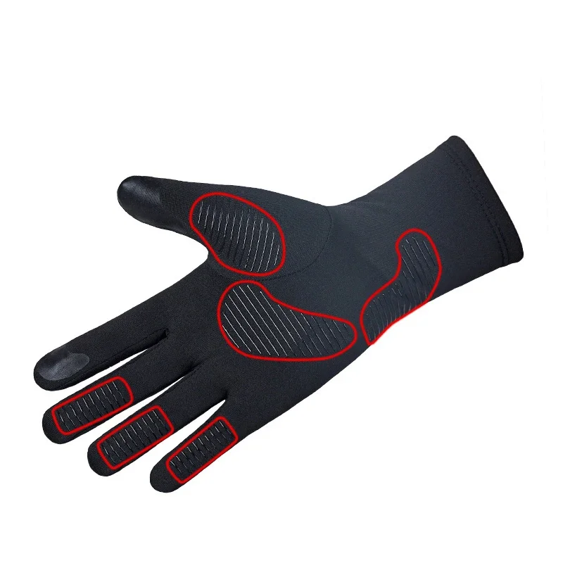 

2024 Warm Winter Ski Gloves Waterproof Windproof Fleece Lined Gloves Touch Screen Outdoor Sports Running Skiing Snowboard Gloves