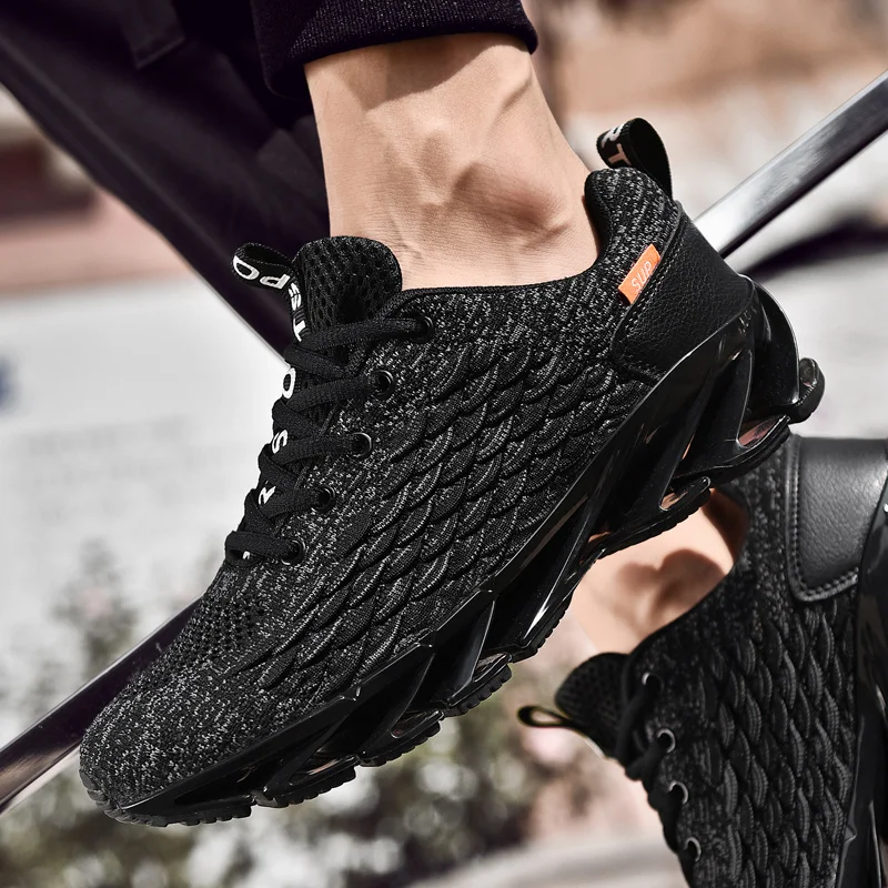 Men's Walking Shoes Breathable Casual Sneakers Women Fashion Soft Bottom Comfortable Jogging Athletic Damping Shoes