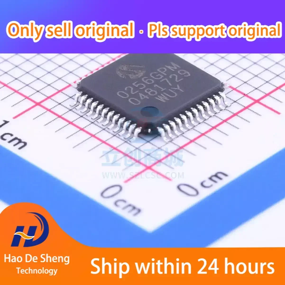 10 قطعة/الوحدة PIC32MM0256GPM048-I/PT PIC32MM0256GPM048 TQFP-48 جديد الأصلي في المخزون