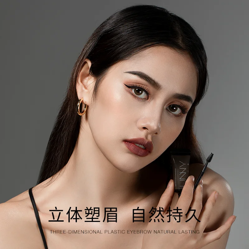 Unny 3 ColoursEyebrow Powder กันน้ํากันเหงื่อไม่ง่าย Fad ดินสอธรรมชาติจมูก Shadow High Gloss Multi Function แต่งหน้า