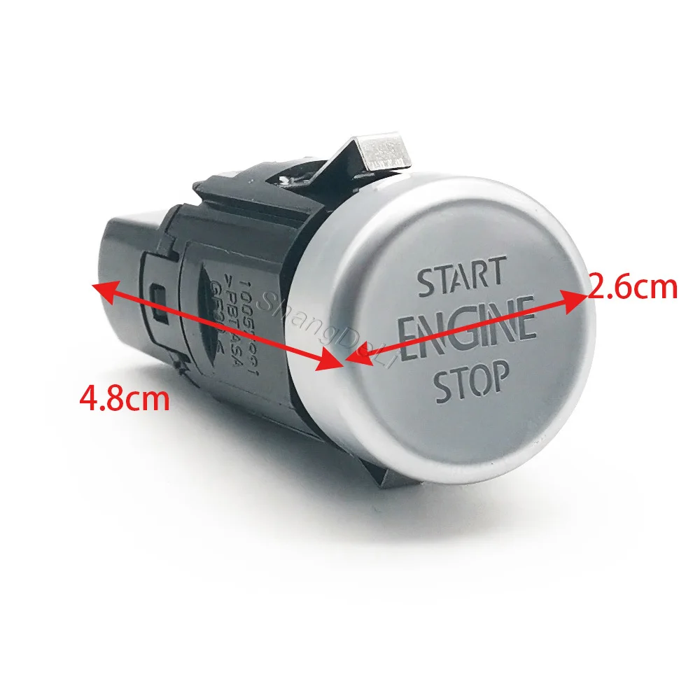 One Click Engine Start Ignition Button Fit for Passat Passat B8 CC Ignition Switch Replacement Trim 3GD959839