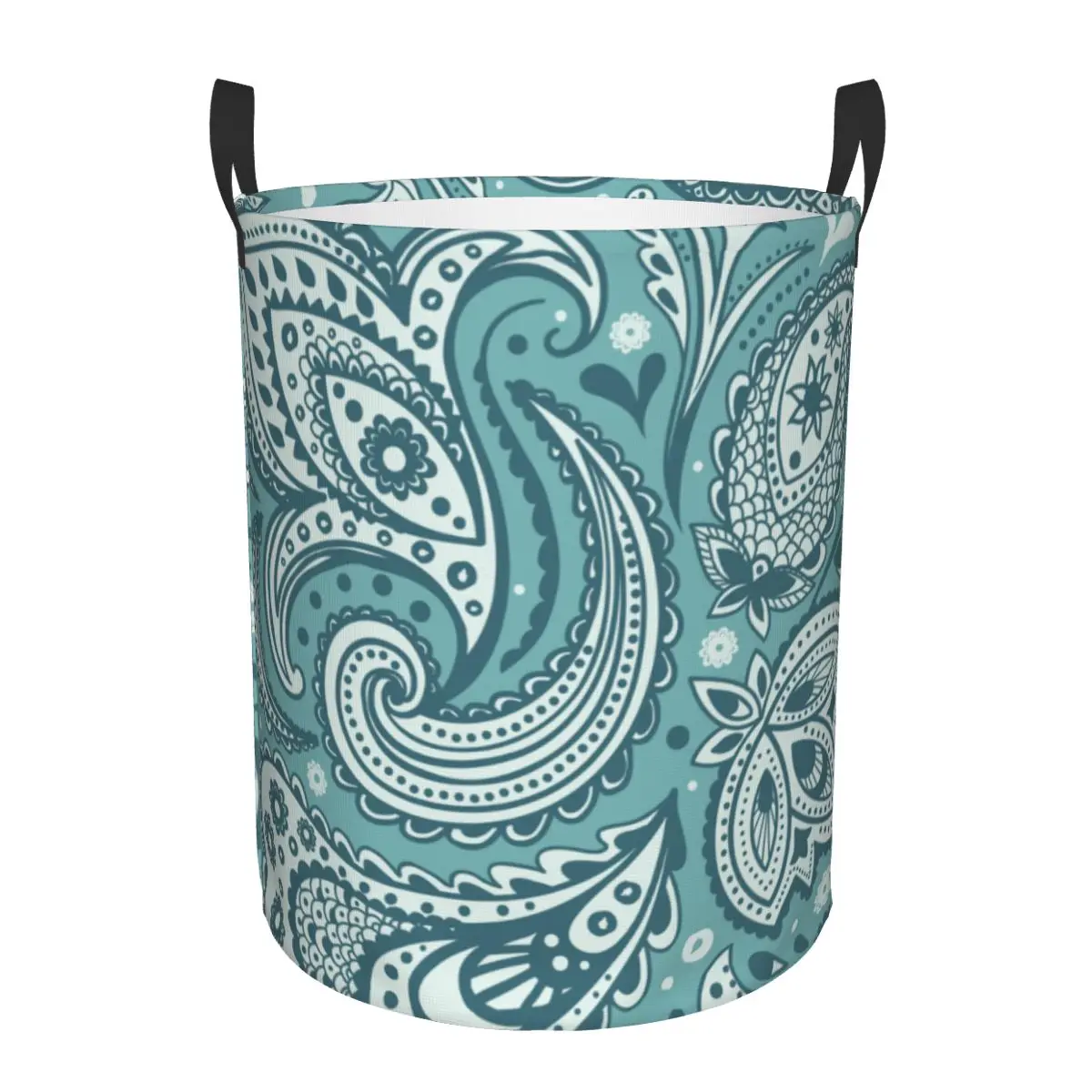 Mandala Flower Deanfun Colorful Laundry Basket Foldable Large Clothes Storage Bin Baby Hamper