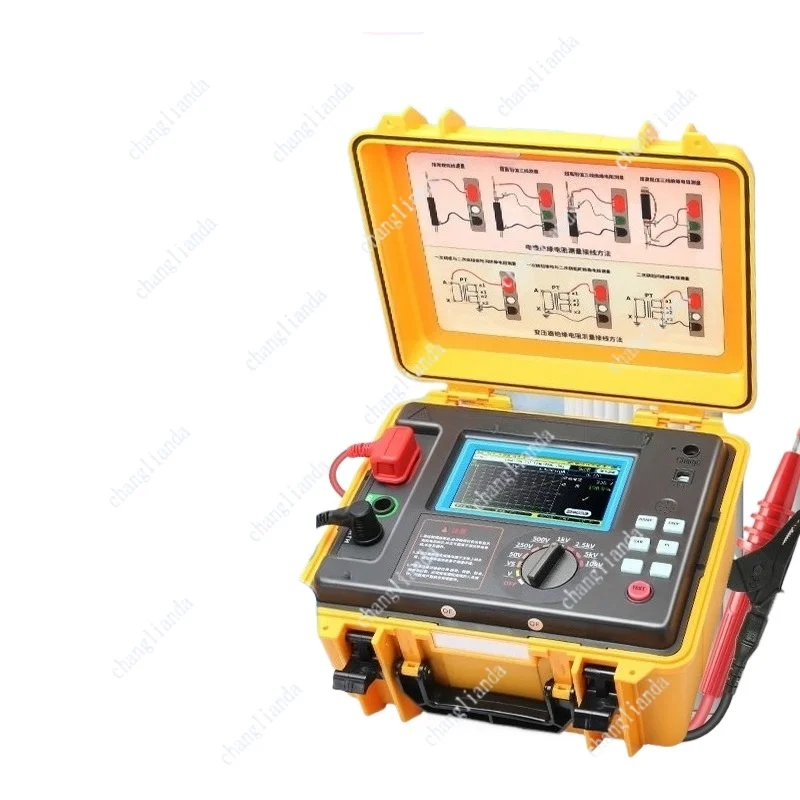 ETCR3520 Digital Megohmmeter 5kV-15kV High Voltage Megger Insulation Resistance Power Testing Instrument