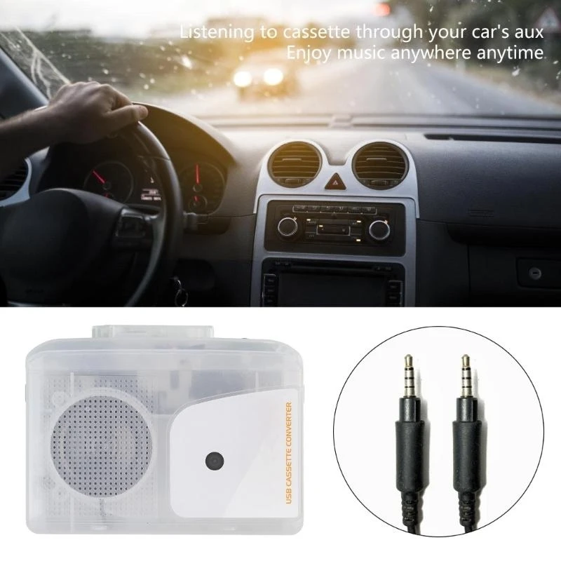 Cassette Y2GD To To MP3 Converter Facile à utiliser pour les passionnés auditifs vintaliers