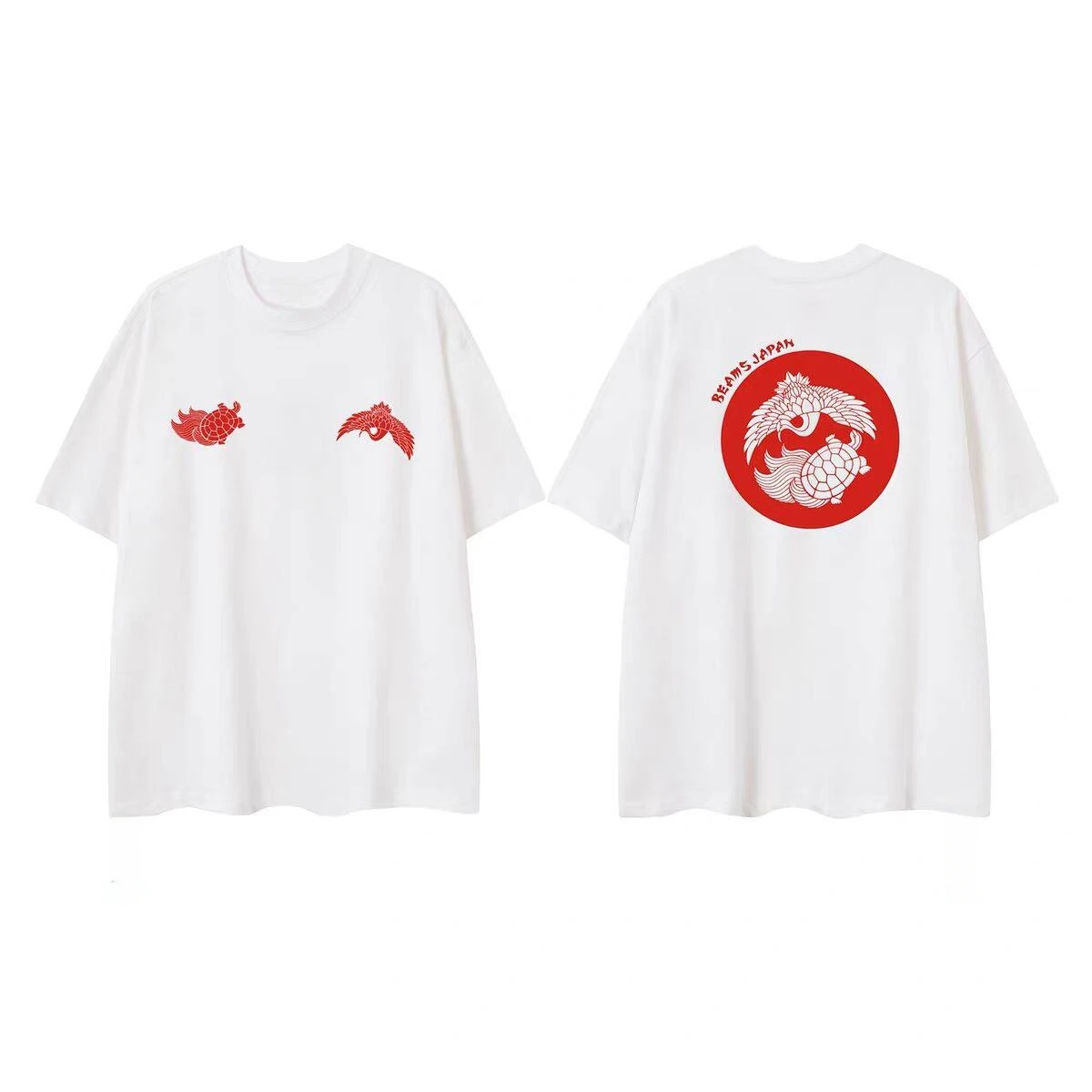 Rare Summer BEA New MS JAPAN 2026 Nissan Regular Fit Cotton Loose Cotton Short-Sleeved Casual Base Layer T-Shirt Trendy