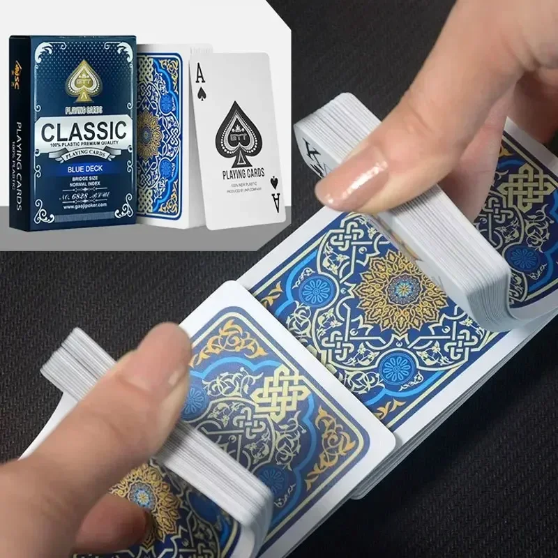Naipes de lunares de PVC impermeables de alta calidad, regalo de Navidad lavable para adultos para fiestas, bares y reuniones familiares
