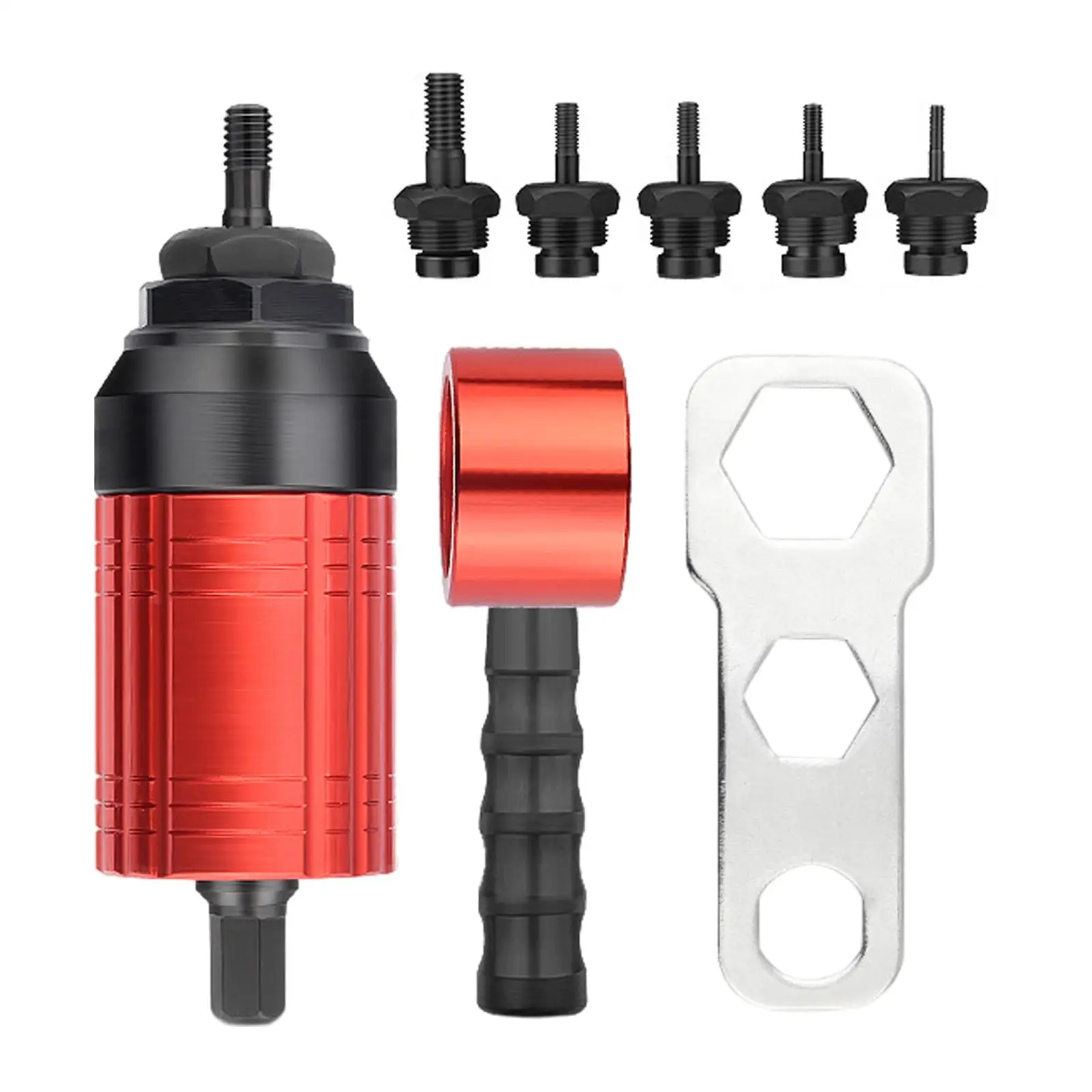 Cordless Drill Electric Rivet Nut Gun Adapter M3 M5 M6 M8 Hand Tools