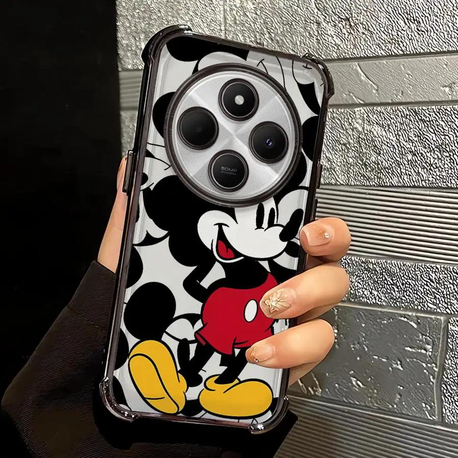 Case for Xiaomi Redmi 14C A3 K80 Pro 13C A3X A5 K80 5G Soft Phone Cover Disney Mickey Minnie