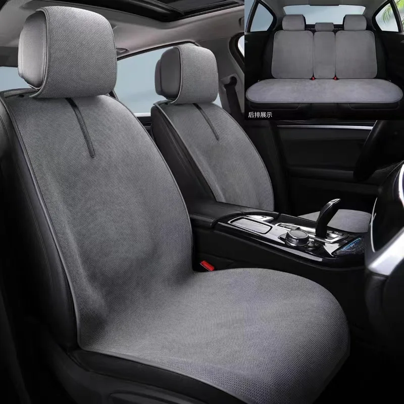 

Universal Car Seat Cover Four Season Auto Flax Breathable Anti-Slip Covers for Car Seats Cover Protection Cars Seats Covers