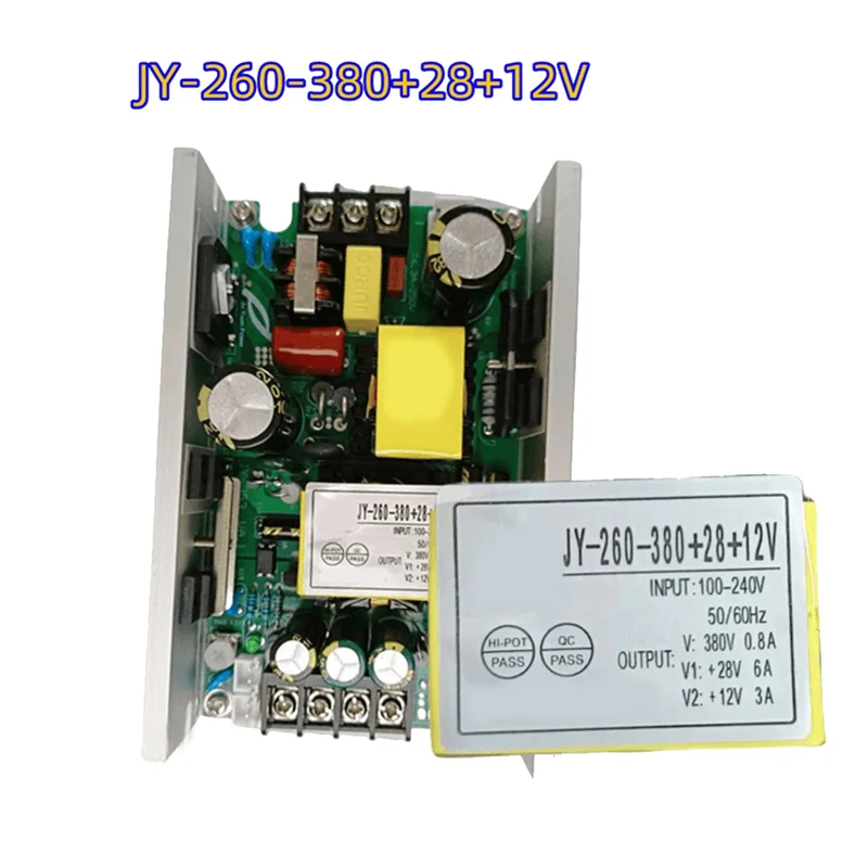 مصدر طاقة عالمي ممتاز لأضواء المسرح LED 7R، كابورة السائق الفعالة SMPS JY-230-380-12+36V