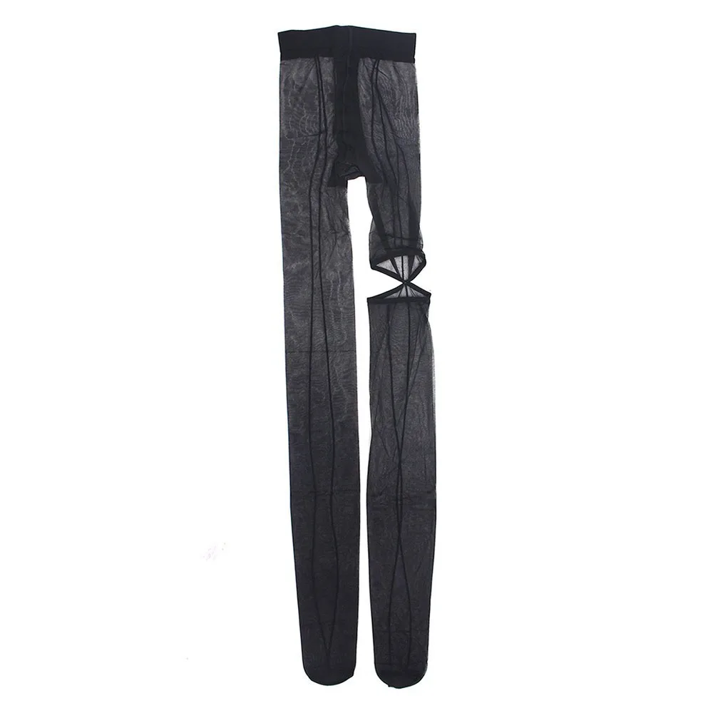 

Модные индивидуальные высокие колготки, ажурные леггинсы, сексуальные колготки, перспективные асимметричные женские чулки для девочек