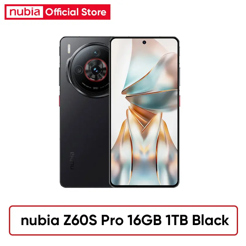 Nubia Z60S Pro Global Version 5G Android Cellphone Snapdragon 8