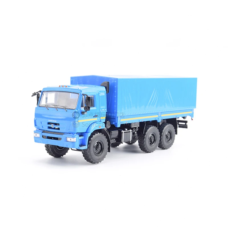

1:43 Scale Diecast Alloy Kamaz 43118 Off-road Flatbed Vehicle Toys Cars Model SSM1601 Classic Adult Souvenir Gift Static Display
