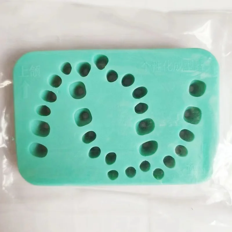 Dentistry Customizable Silicone Former for Chairside Gingival Contour Shaping Implant Gingival Cuff Forming Mold