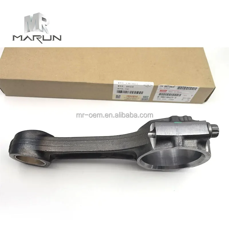 8-98018425-0 4HK1 Original Brand New Connecting Rod for Excavator ZX200-3 ZX200-5A Construction Machinery