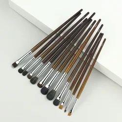 1pcs Eye Makeup Brush Set Goat Hair Shadow Shader Tapered Blending Brush Set Make Up Tools Natural Cosmetic Tools