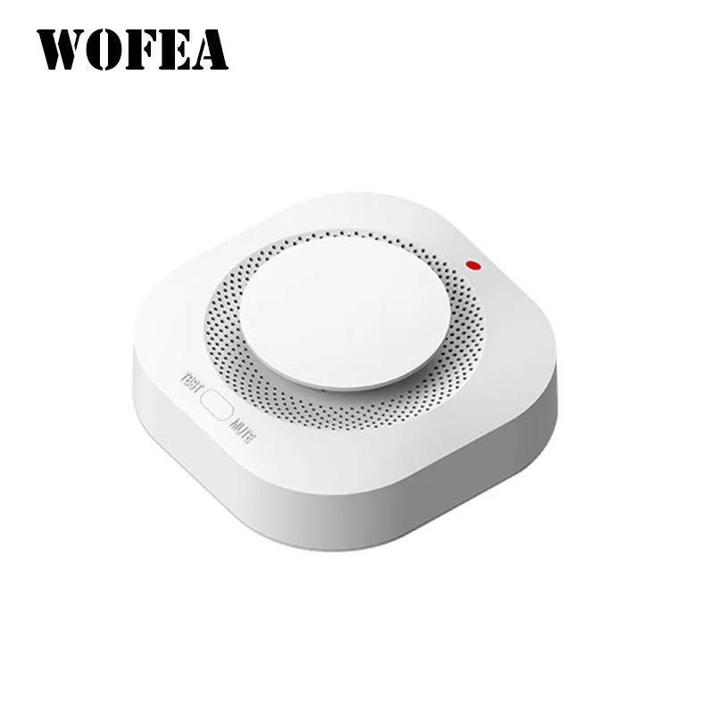 Wireless 433mhz Smoke Detetor Sensor Work With Home Security WIFI GSM Alarm System Independent use Smoke Fire Protect alarm